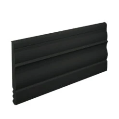 Flexco Charisma Base Sculpture Black Dahlia 4.5-in X 480-in Vinyl Floor Base