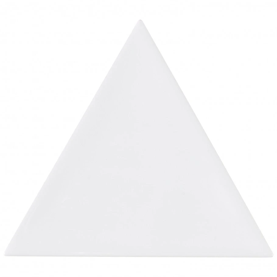 Bond Tile Thames Triangle White 5 In. X 4 In. Glazed Ceramic Wall Tile (30 Pieces 2.47 Sq. Ft. / Box) 4 Bond Tile Thames Triangle White 5 In. X 4 In. Glazed Ceramic Wall Tile (30 Pieces 2.47 Sq. Ft. / Box) - Image 4