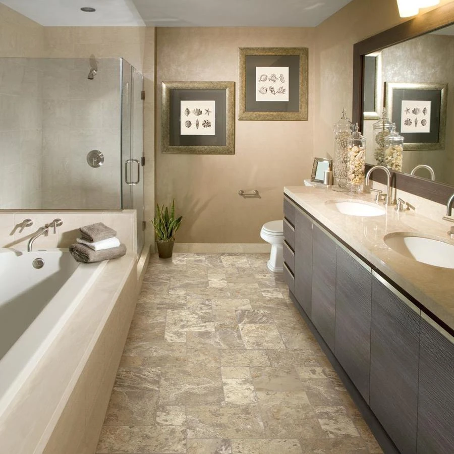 Congoleum ArmorCore UR Terrace Paver 12-ft W Cut-to-Length Lighthouse Landing Stone Look Low-Gloss Finish Sheet Vinyl 1 Congoleum ArmorCore UR Terrace Paver 12-ft W Cut-to-Length Lighthouse Landing Stone Look Low-Gloss Finish Sheet Vinyl