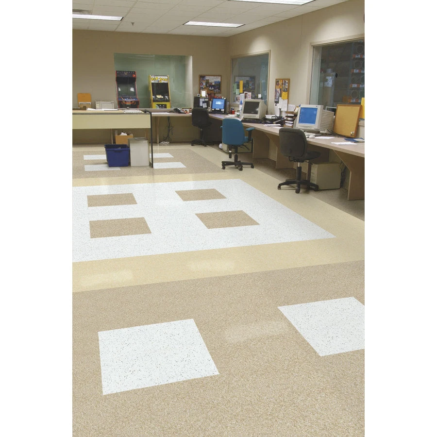 Armstrong Flooring Imperial Texture 45-Piece 12-in X 12-in Polar White Glue (Adhesive) Commercial VCT Tile 8 Armstrong Flooring Imperial Texture 45-Piece 12-in X 12-in Polar White Glue (Adhesive) Commercial VCT Tile - Image 8