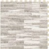 Perfection Floor Tile Master Mosaic Castle Stone/Satin 20-in X 20-in Water Resistant Interlocking Luxury Flooring (16.7-sq Ft)