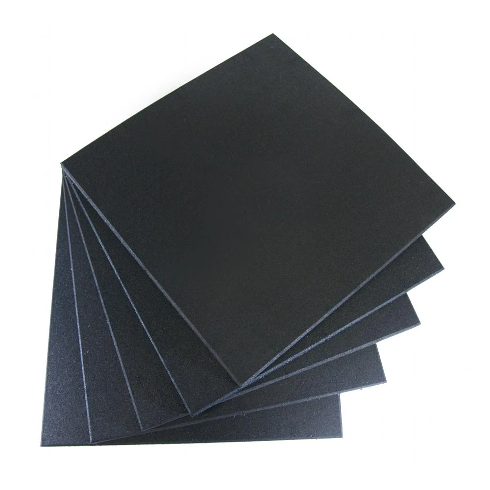 Rubber-Cal Eco-Sport 3/4 In. X 20 In. X 20 In. Coal Interlocking Rubber Tiles (5-Pack, 14 Sq. Ft.) 6 Rubber-Cal Eco-Sport 3/4 In. X 20 In. X 20 In. Coal Interlocking Rubber Tiles (5-Pack, 14 Sq. Ft.) - Image 6