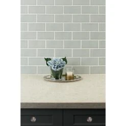 MSI Morning Fog 3 In. X 6 In. Handcrafted Glossy Ceramic Gray Subway Tile (1 Sq. Ft. / Case) -Best Flooring Store 140cc0d762f5138d354c40a0f4dbb0cd 1800x1800