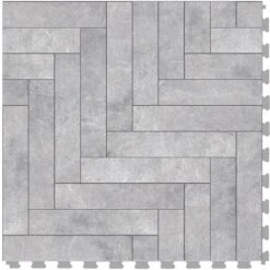 Perfection Floor Tile Master Mosaic Castle Stone/Satin 20-in X 20-in Water Resistant Interlocking Luxury Flooring (16.7-sq Ft) 8 Perfection Floor Tile Master Mosaic Castle Stone/Satin 20-in X 20-in Water Resistant Interlocking Luxury Flooring (16.7-sq Ft) -Best Flooring Store 14117216 1800x1800