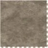 Perfection Floor Tile Stonecraft Collection Sandstone Granite/Satin 20-in X 20-in Water Resistant Interlocking Luxury Flooring (16.7-sq Ft)