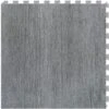 Perfection Floor Tile Deadwood Collection Barnwood/Satin 20-in X 20-in Water Resistant Interlocking Luxury Flooring (16.7-sq Ft)