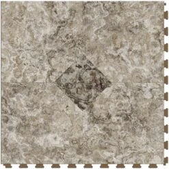 Perfection Floor Tile Breccia Collection Breccia Crema/Satin 20-in X 20-in Water Resistant Interlocking Luxury Flooring (16.7-sq Ft) 16 Perfection Floor Tile Breccia Collection Breccia Crema/Satin 20-in X 20-in Water Resistant Interlocking Luxury Flooring (16.7-sq Ft) -Best Flooring Store 14863908 1800x1800