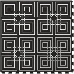 Perfection Floor Tile Geo Collection Azulejo/Satin 20-in X 20-in Water Resistant Interlocking Luxury Flooring (16.7-sq Ft) -Best Flooring Store 14863912 656fc161 a532 4ede af59 19b397ddf74a 1800x1800