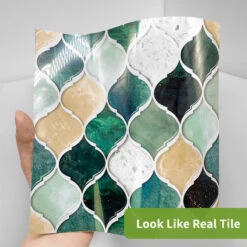 Goory Moroccan Style Self-adhesive Tile Wall Floor Sticker Bathroom Kitchen Decor 15 Goory Moroccan Style Self-adhesive Tile Wall Floor Sticker Bathroom Kitchen Decor -Best Flooring Store 15210bb5 8dbd 472c a466 e2a874ef8bb6.d48aa8dbe42391861a4664a0d9a17c05 1800x1800