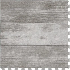 Perfection Floor Tile Vintage Wood Collection Vintage White Oak/Satin 20-in X 20-in Water Resistant Interlocking Luxury Flooring (2.7-sq Ft)