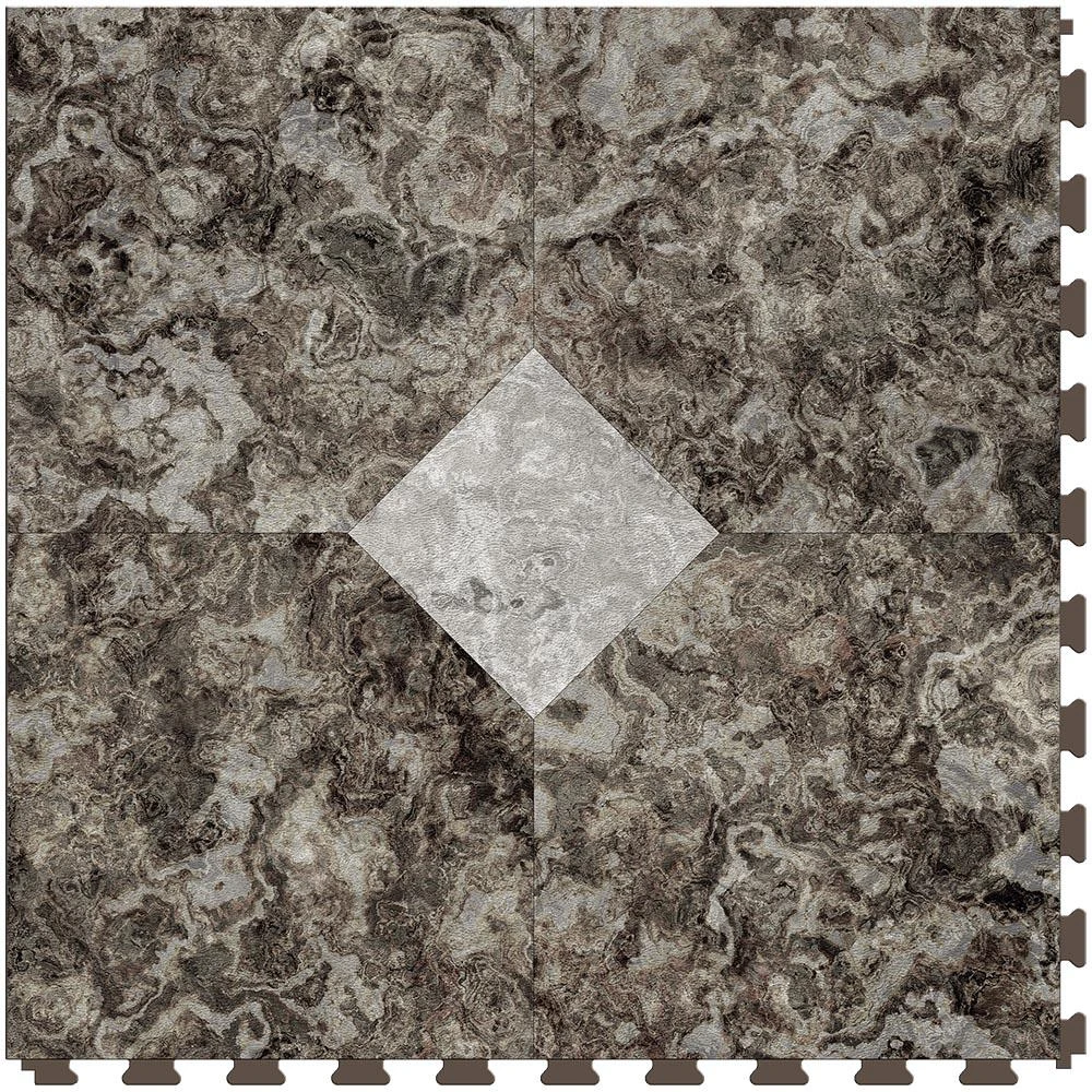 Perfection Floor Tile Breccia Collection Breccia Crema/Satin 20-in X 20-in Water Resistant Interlocking Luxury Flooring (16.7-sq Ft) 9 Perfection Floor Tile Breccia Collection Breccia Crema/Satin 20-in X 20-in Water Resistant Interlocking Luxury Flooring (16.7-sq Ft) - Image 9