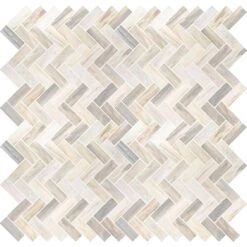 MSI Angora Herringbone 12 In. X 12 In. X 10mm Polished Marble Mesh-Mounted Mosaic Tile (10 Sq. Ft. / Case) -Best Flooring Store 1737a5f2f18f31526cf871a3b25a27ca 1800x1800