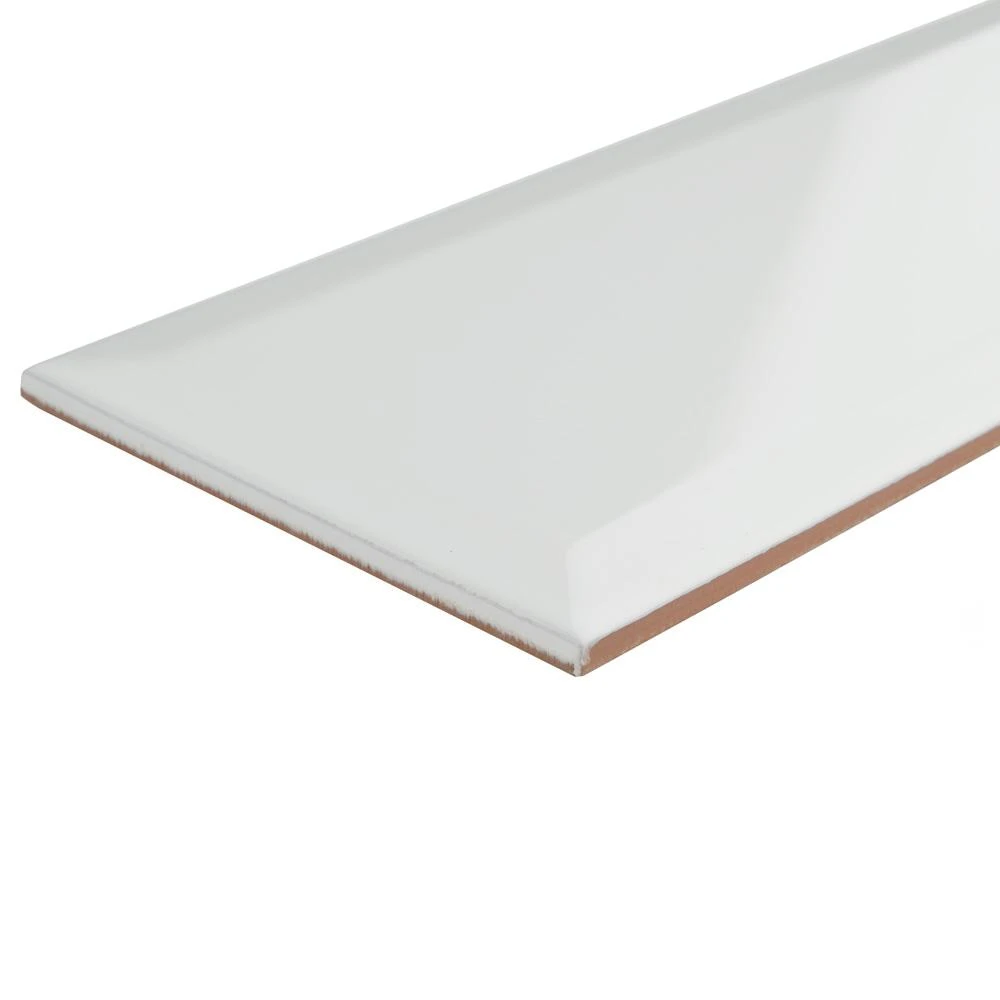 Merola Tile Santorini Loft Blanco 4 In. X 11-7/8 In. Ceramic Subway Wall Tile (12.17 Sq. Ft. / Case) 3 Merola Tile Santorini Loft Blanco 4 In. X 11-7/8 In. Ceramic Subway Wall Tile (12.17 Sq. Ft. / Case) - Image 3