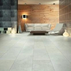 Shaw 8-Piece 12-in X 24-in Siltstone Interlocking Vinyl Tile -Best Flooring Store 190402057099 14855315 1800x1800