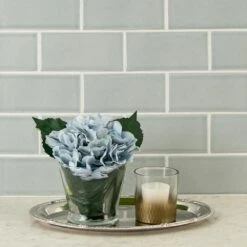 MSI Morning Fog 3 In. X 6 In. Handcrafted Glossy Ceramic Gray Subway Tile (1 Sq. Ft. / Case) -Best Flooring Store 19cc93a451445a837512e2dce036cb9f 1800x1800