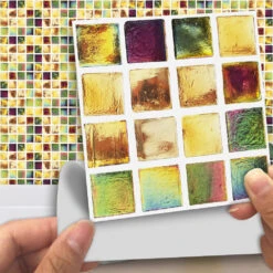 18Pcs Mosaic Tile Stickers Backsplash Self Adhesive Transfer Kitchen Wall Floor Decals -Best Flooring Store 23ccbf98 f9fb 461d b261 73c8e383df41.0f2b50544fb0b16b274c517514d7a10b 1800x1800