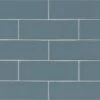 MSI Harbor 4 In. X 12 In. Textured Glass Gray Subway Tile (5 Sq. Ft. / Case)