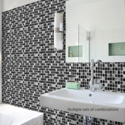 UKAP 10Pcs Mosaic Pattern Waterproof Wall Tile Stickers Peel And Stick Tile Kitchen Backsplash Wallpaper Sticker 15x15cm/20x20cm -Best Flooring Store 2c2257c9 373a 4414 af1c dc5f8c653cf5 1.c11852c9a1dcc55ee3bd29486ed20099 1800x1800