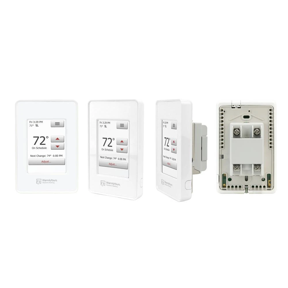 WarmlyYours NSpire Touch Programmable Thermostat With Floor Sensor 3 WarmlyYours NSpire Touch Programmable Thermostat With Floor Sensor - Image 3
