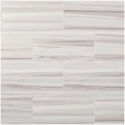 Daltile QuicTile 12 In. X 24 In. Horizon Marble Lappato Color Body Porcelain Locking Floor Tile (9.6 Sq. Ft. / Case)