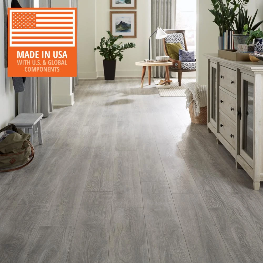 Home Decorators Collection Water Resistant EIR Silverton Oak 8 Mm Thick X 7-1/2 In Wide X 50-2/3 In Length Laminate Flooring (947.6 Sq. Ft./pallet) 7 Home Decorators Collection Water Resistant EIR Silverton Oak 8 Mm Thick X 7-1/2 In Wide X 50-2/3 In Length Laminate Flooring (947.6 Sq. Ft./pallet) - Image 7