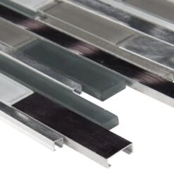 MSI 12 In. X 12 In. X 8mm Cityscape Interlocking Glass And Metal Mesh-Mounted Mosaic Wall Tile (10 Sq. Ft./case) 16 MSI 12 In. X 12 In. X 8mm Cityscape Interlocking Glass And Metal Mesh-Mounted Mosaic Wall Tile (10 Sq. Ft./case) -Best Flooring Store 3cdd6b277a40e5e6ef83bc9fbce899d1 1800x1800