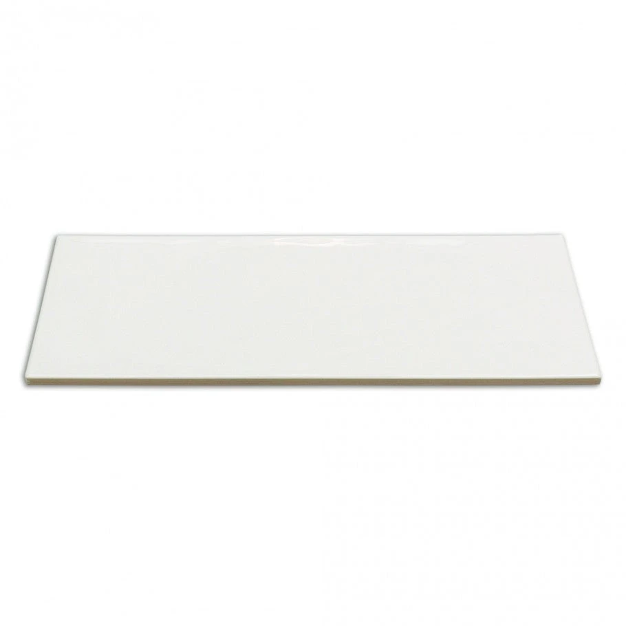 Pacific White 4 In. X 12 In. Polished Ceramic Subway Wall Tile (33 Pieces 10.76 Sq. Ft. / Box) 6 Pacific White 4 In. X 12 In. Polished Ceramic Subway Wall Tile (33 Pieces 10.76 Sq. Ft. / Box) - Image 6