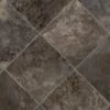 IVC Marina Grey Tile Residential Vinyl Sheet, Sold By 13.2 Ft. Wide X Custom Length