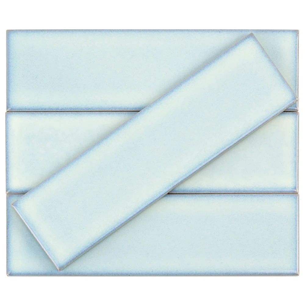 Ivy Hill Tile Vintage Light Blue 2.5 In. X 9 In. Ceramic Wall Tile (20-Piece) (3.12 Sq. Ft. / Box) 4 Ivy Hill Tile Vintage Light Blue 2.5 In. X 9 In. Ceramic Wall Tile (20-Piece) (3.12 Sq. Ft. / Box) - Image 4