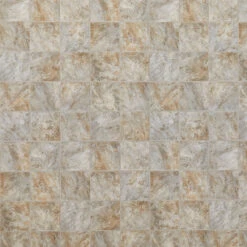 Style Selections 12-ft W X Cut-to-Length Sienna Slate Stone Look Low-Gloss Finish Sheet Vinyl