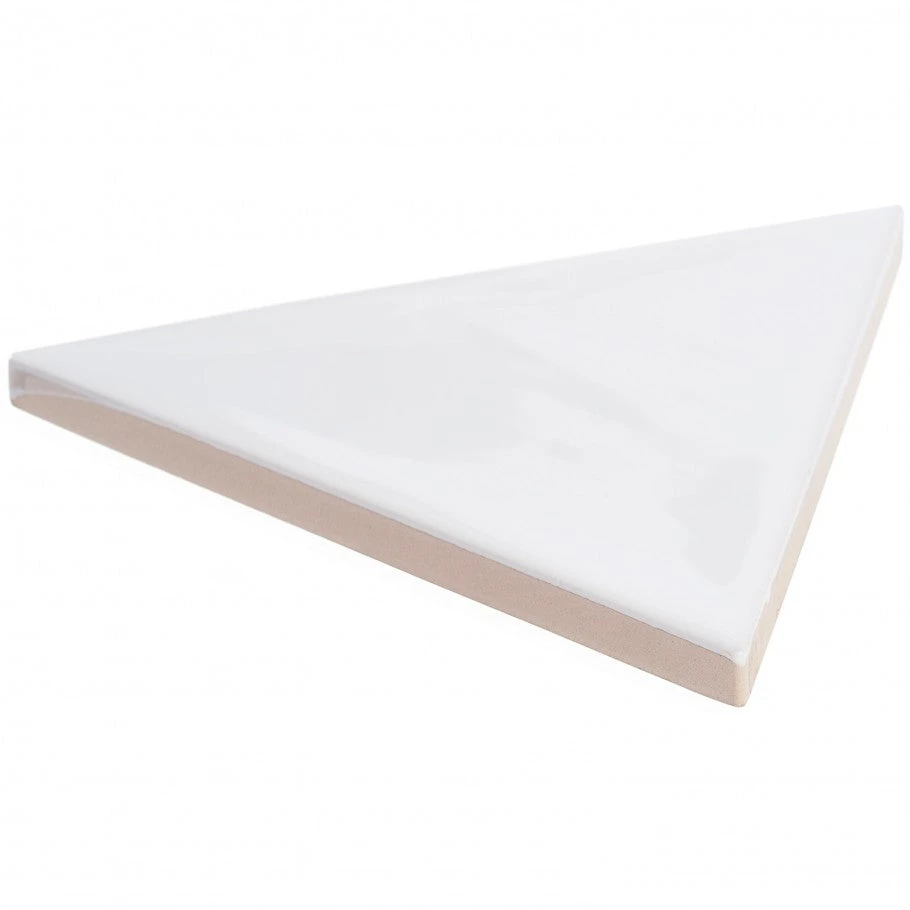 Bond Tile Thames Triangle White 5 In. X 4 In. Glazed Ceramic Wall Tile (30 Pieces 2.47 Sq. Ft. / Box) 5 Bond Tile Thames Triangle White 5 In. X 4 In. Glazed Ceramic Wall Tile (30 Pieces 2.47 Sq. Ft. / Box) - Image 5