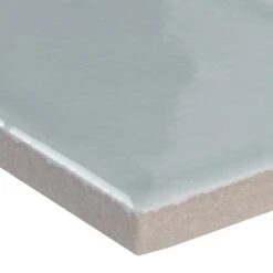 MSI Morning Fog 3 In. X 6 In. Handcrafted Glossy Ceramic Gray Subway Tile (1 Sq. Ft. / Case) -Best Flooring Store 54e36ad4cff2d1144c404e7d6f8063de 1800x1800