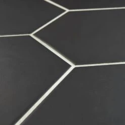 Merola Tile Hexatile Matte Nero 7 In. X 8 In. Porcelain Floor And Wall Tile (7.67 Sq. Ft./case) -Best Flooring Store 5abb33a83f9e2ee691f3a76b0cc8ffa3 1800x1800