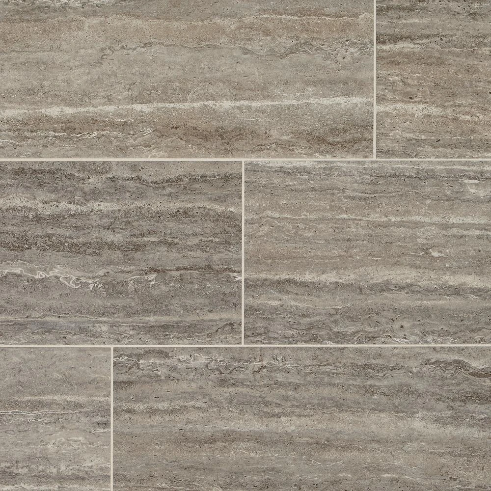 Marazzi Stonehollow Mist 12 In. X 24 In. Glazed Porcelain Floor And Wall Tile (15.6 Sq. Ft. / Case) 6 Marazzi Stonehollow Mist 12 In. X 24 In. Glazed Porcelain Floor And Wall Tile (15.6 Sq. Ft. / Case) - Image 6