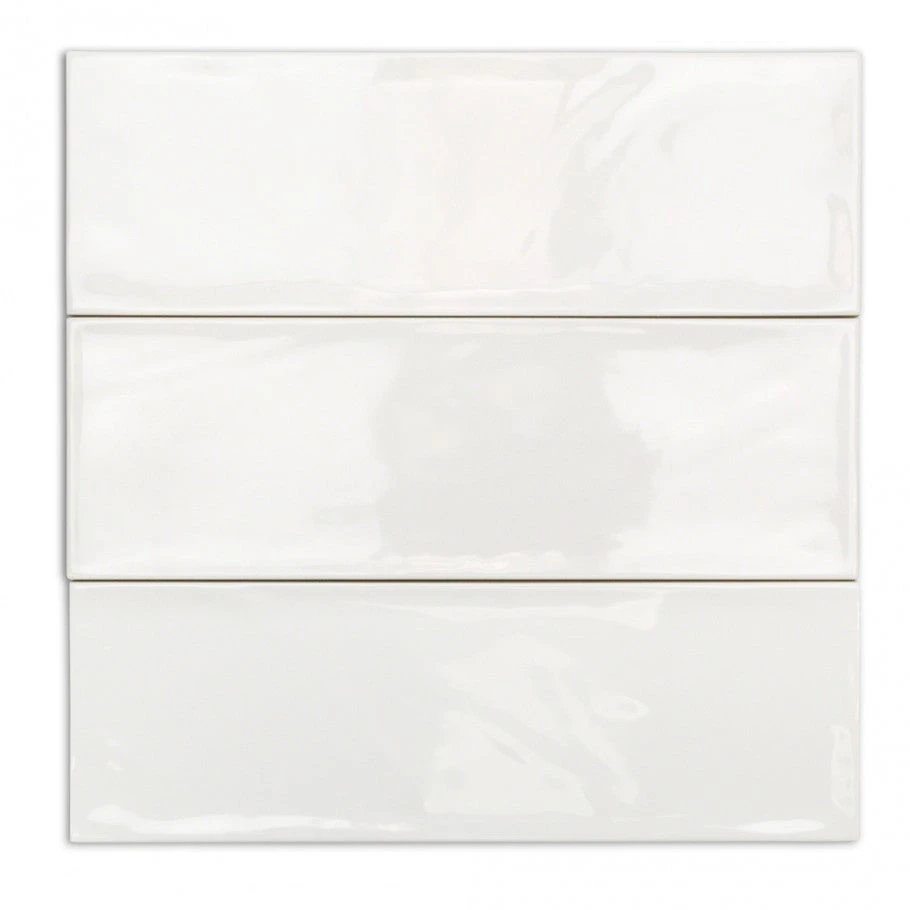 Pacific White 4 In. X 12 In. Polished Ceramic Subway Wall Tile (33 Pieces 10.76 Sq. Ft. / Box) 3 Pacific White 4 In. X 12 In. Polished Ceramic Subway Wall Tile (33 Pieces 10.76 Sq. Ft. / Box) - Image 3