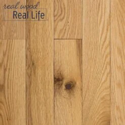 Blue Ridge Hardwood Flooring Red Oak Natural 3/4 In. Thick X 3 In. Wide X Random Length Solid Hardwood Flooring (18 Sq. Ft. / Case)