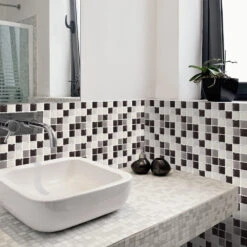 10/20 Pieces Backsplash Tile For Kitchen Mosaic Square Peel And Stick Tile, 3.94x3.94" 13 10/20 Pieces Backsplash Tile For Kitchen Mosaic Square Peel And Stick Tile, 3.94x3.94" -Best Flooring Store 64a4ed1b 4025 4337 9896 7e31efb7a55c.e5437f957c9df9c2c6f7cff02f606efd 1800x1800