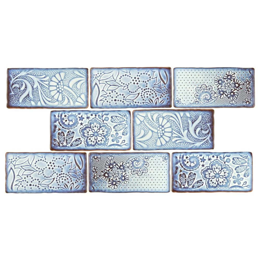Merola Tile Antic Feelings Via Lactea 3 In. X 6 In. Ceramic Subway Wall Tile (4.38 Sq. Ft. / Case) 9 Merola Tile Antic Feelings Via Lactea 3 In. X 6 In. Ceramic Subway Wall Tile (4.38 Sq. Ft. / Case) - Image 9
