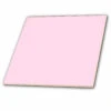 3dRose Pale Pink - Ceramic Tile, 6-inch