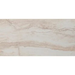 MSI Romagna Ivory 12 In. X 24 In. Polished Porcelain Floor And Wall Tile (16 Sq. Ft. / Case)