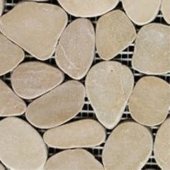 Rainforest Tan Honed Sliced Pebble Floor And Wall Tile 12" X 12" (5.0 Sq. Ft. / Case) -Best Flooring Store 7219e932 a2a7 4669 af35 33e6d739f41d 1.68d5361608d372d7599a85456cc2faaa 1800x1800