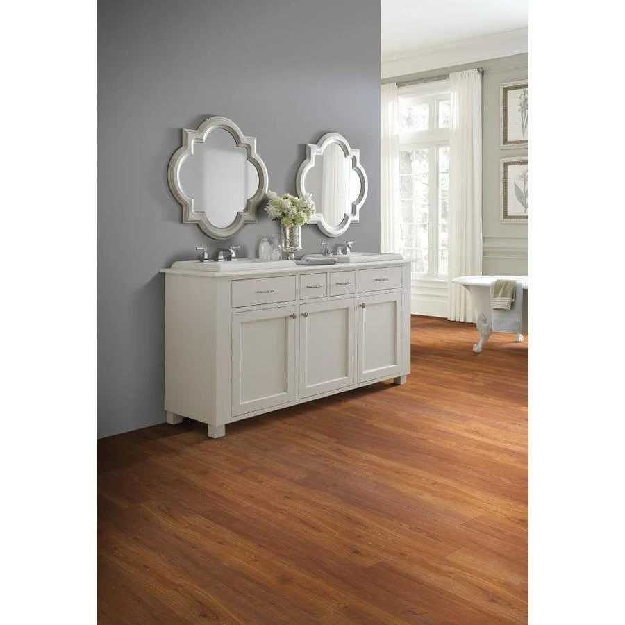 Shaw Triad 15-Piece 7-in X 48-in Tigers Eye Luxury Vinyl Plank Flooring 11 Shaw Triad 15-Piece 7-in X 48-in Tigers Eye Luxury Vinyl Plank Flooring - Image 11