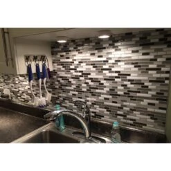 12 In. X 12 In. Grey Peel And Stick Tile Backsplash For Kitchen (10-Pack) -Best Flooring Store 7a067cab076e94c2e2708e39b284731c 1800x1800