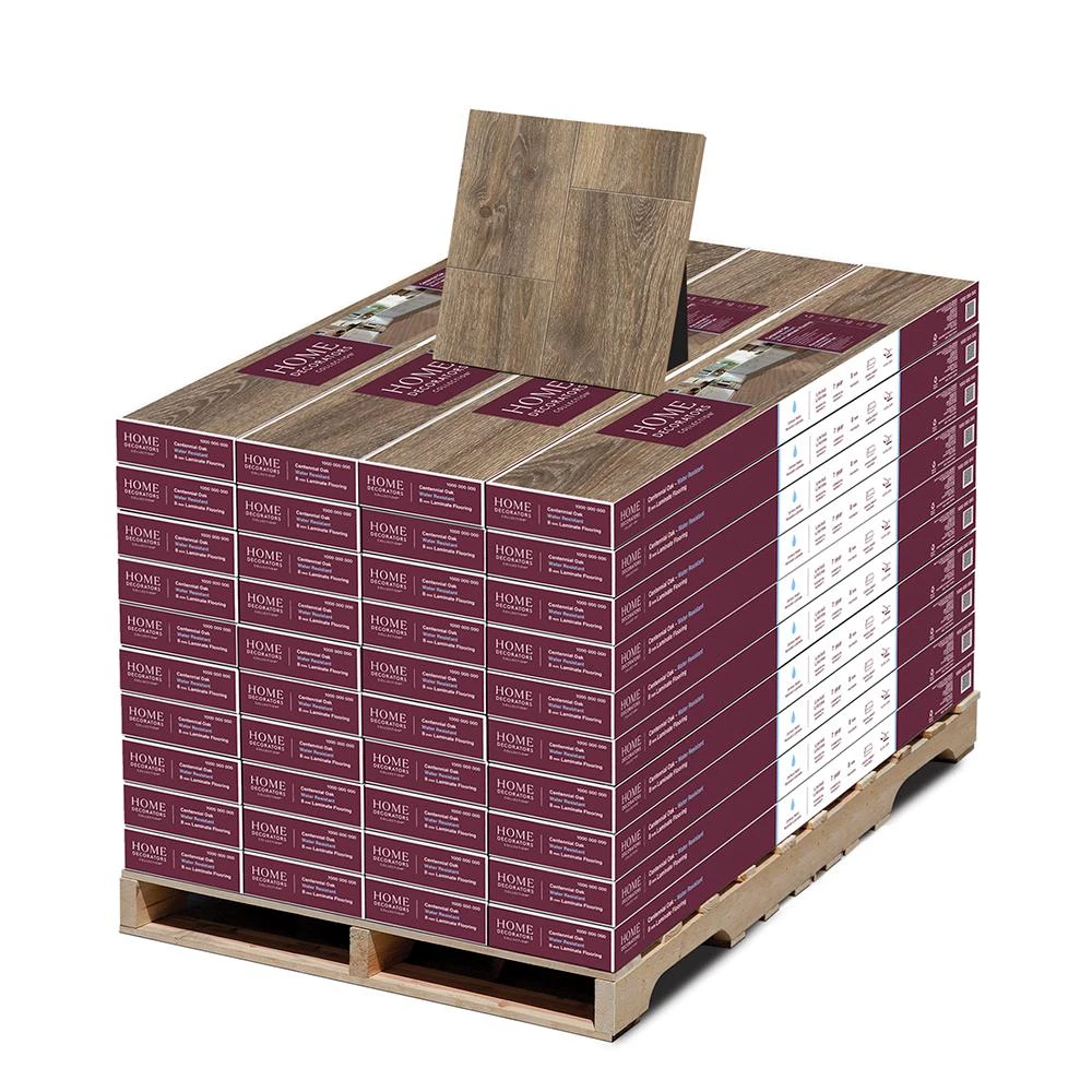 Home Decorators Collection Water Resistant EIR Silverton Oak 8 Mm Thick X 7-1/2 In Wide X 50-2/3 In Length Laminate Flooring (947.6 Sq. Ft./pallet) 8 Home Decorators Collection Water Resistant EIR Silverton Oak 8 Mm Thick X 7-1/2 In Wide X 50-2/3 In Length Laminate Flooring (947.6 Sq. Ft./pallet) - Image 8