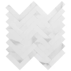 Bond Tile Easy Luxe Herringbone Calacatta 10.31 In. X 10.31 In. SPC Peel And Stick Tile (0.73 Sq. Ft. / Sheet) -Best Flooring Store 7a2a38cd 63f2 4d9c a7d0 e5d562cac47e.f3ef8690f71eee02d6aff417a7fb2219 1800x1800