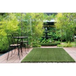 TrafficMaster 1 Ft. X 1 Ft. Artificial Grass Interlocking Tiles (9-Pack) 18 TrafficMaster 1 Ft. X 1 Ft. Artificial Grass Interlocking Tiles (9-Pack) -Best Flooring Store 7c24c346e18ea6ea1d9d2bfd0b0ac2c9 1800x1800
