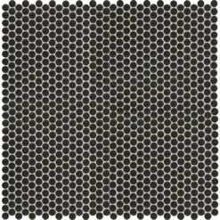 MSI Penny Round Nero 12.32 In. X 11.38 In. X 6mm Matte Porcelain Mesh-Mounted Mosaic Tile (14.4 Sq. Ft./case) -Best Flooring Store 7d99b784eac1bf4583d871af06653399 1800x1800