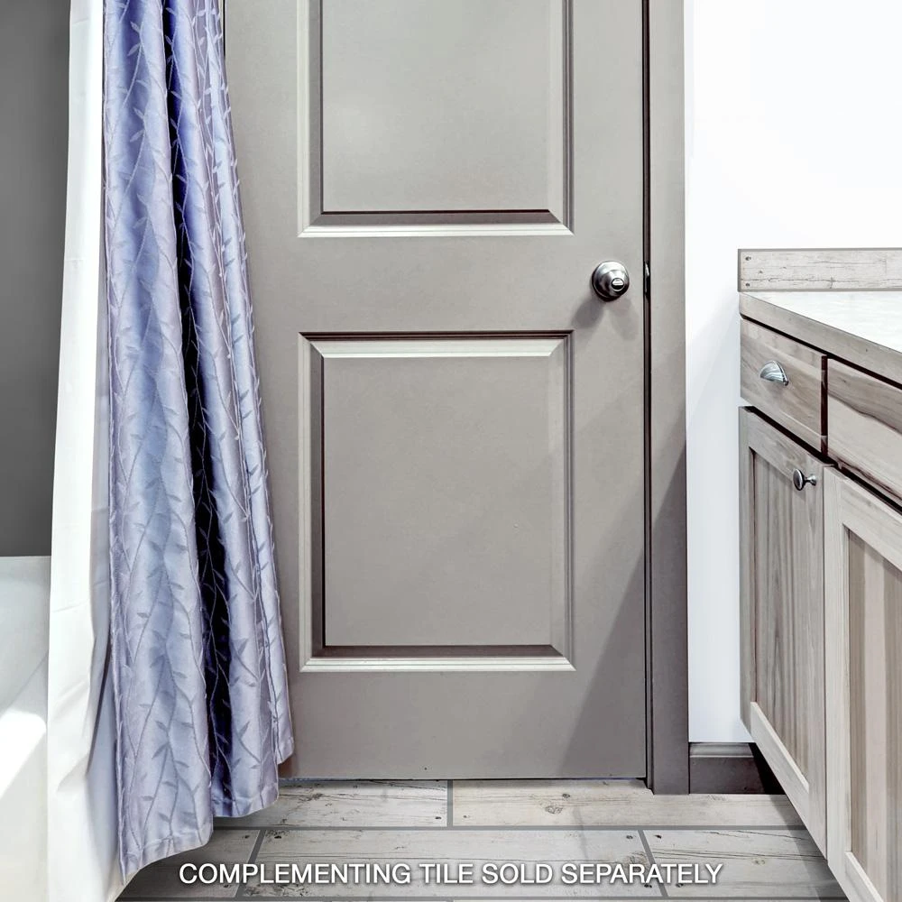 Merola Tile Cottage White 5-7/8 In. X 23-5/8 In. Ceramic Floor And Wall Tile (12.2 Sq. Ft. / Case) 8 Merola Tile Cottage White 5-7/8 In. X 23-5/8 In. Ceramic Floor And Wall Tile (12.2 Sq. Ft. / Case) - Image 8