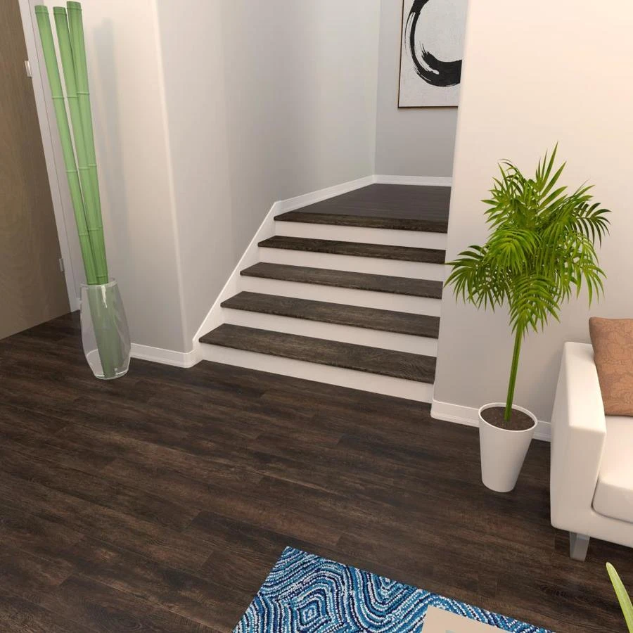 Cali Bamboo Shadowed Oak Stair Tread 1 Cali Bamboo Shadowed Oak Stair Tread