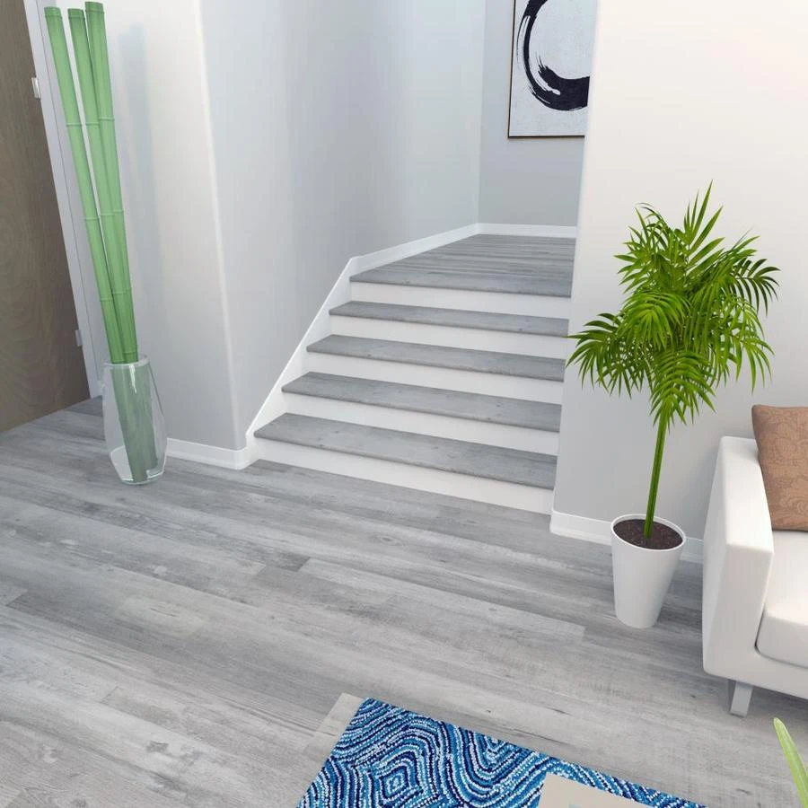 Cali Bamboo Gray Ash Stair Tread 1 Cali Bamboo Gray Ash Stair Tread
